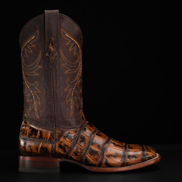 Honey Alligator Belly – Square Toe - Image 2
