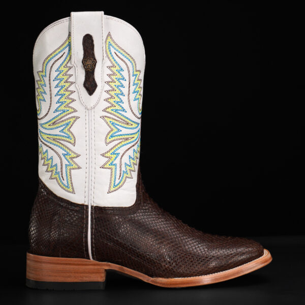 AUTHENTIC Brown Python – Square Toe - Image 2
