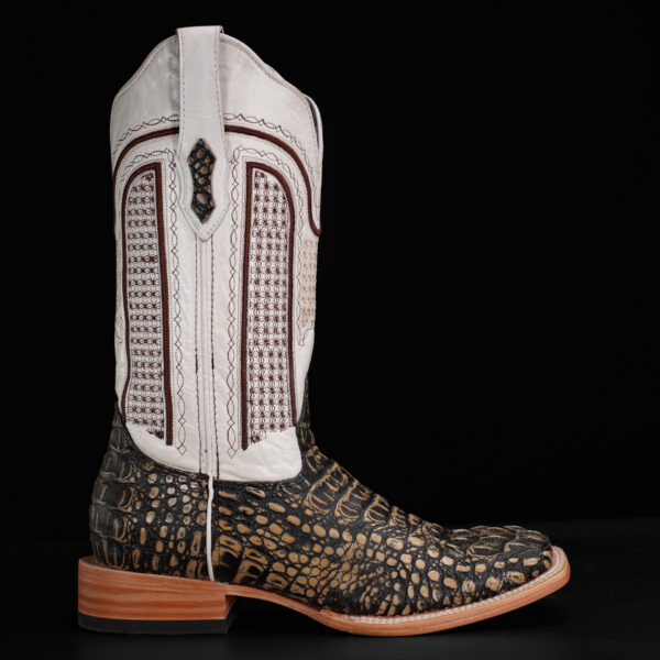 Tan Safari Caiman Neck – Square Toe - Image 2