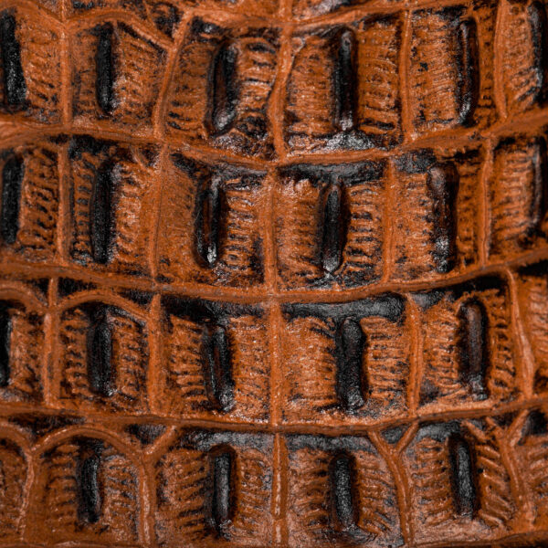 Honey Caiman Horn Back- Square Toe - Image 4