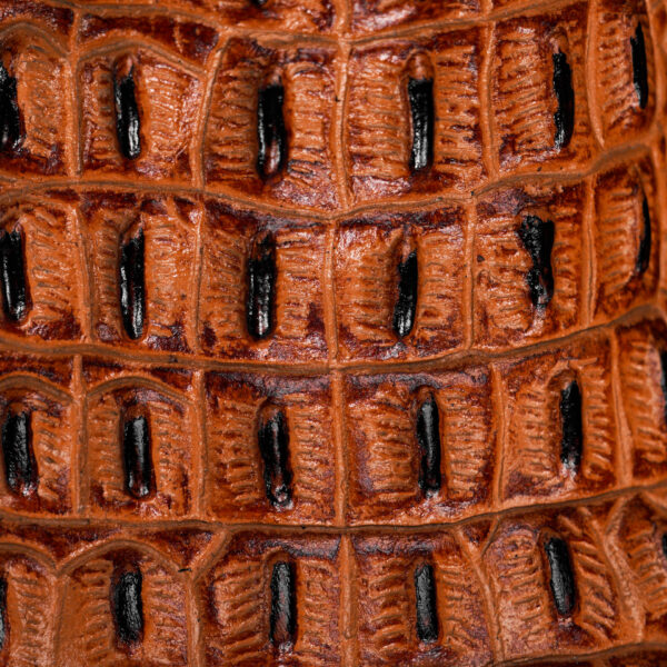 Honey Caiman Horn Back- Square Toe - Image 4