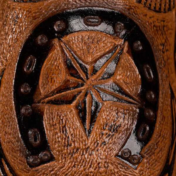 Honey Hand Tooled – Square Toe - Image 4