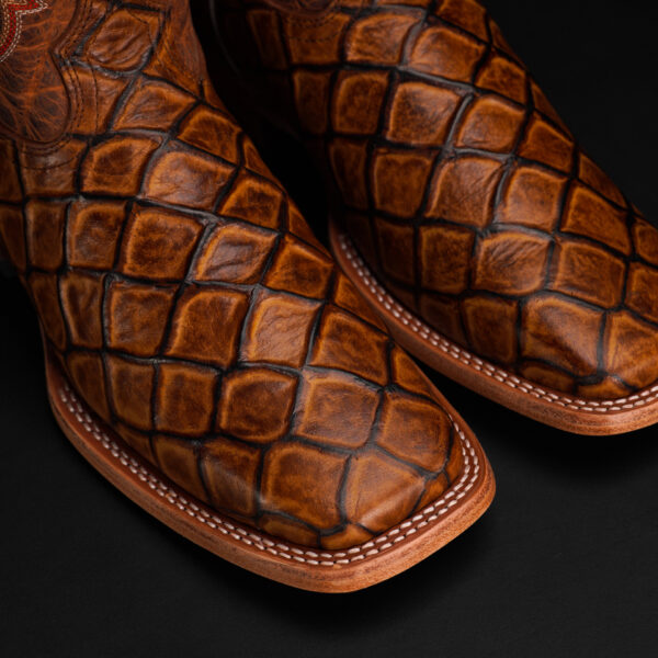 Honey Fish Scale – Square Toe - Image 3