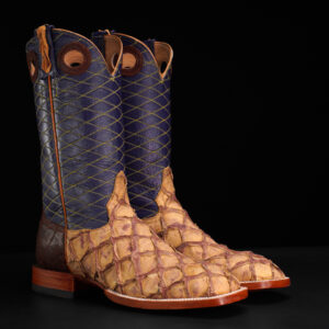 Genuine Honey Pirarucu - Square Toe (Made In USA)