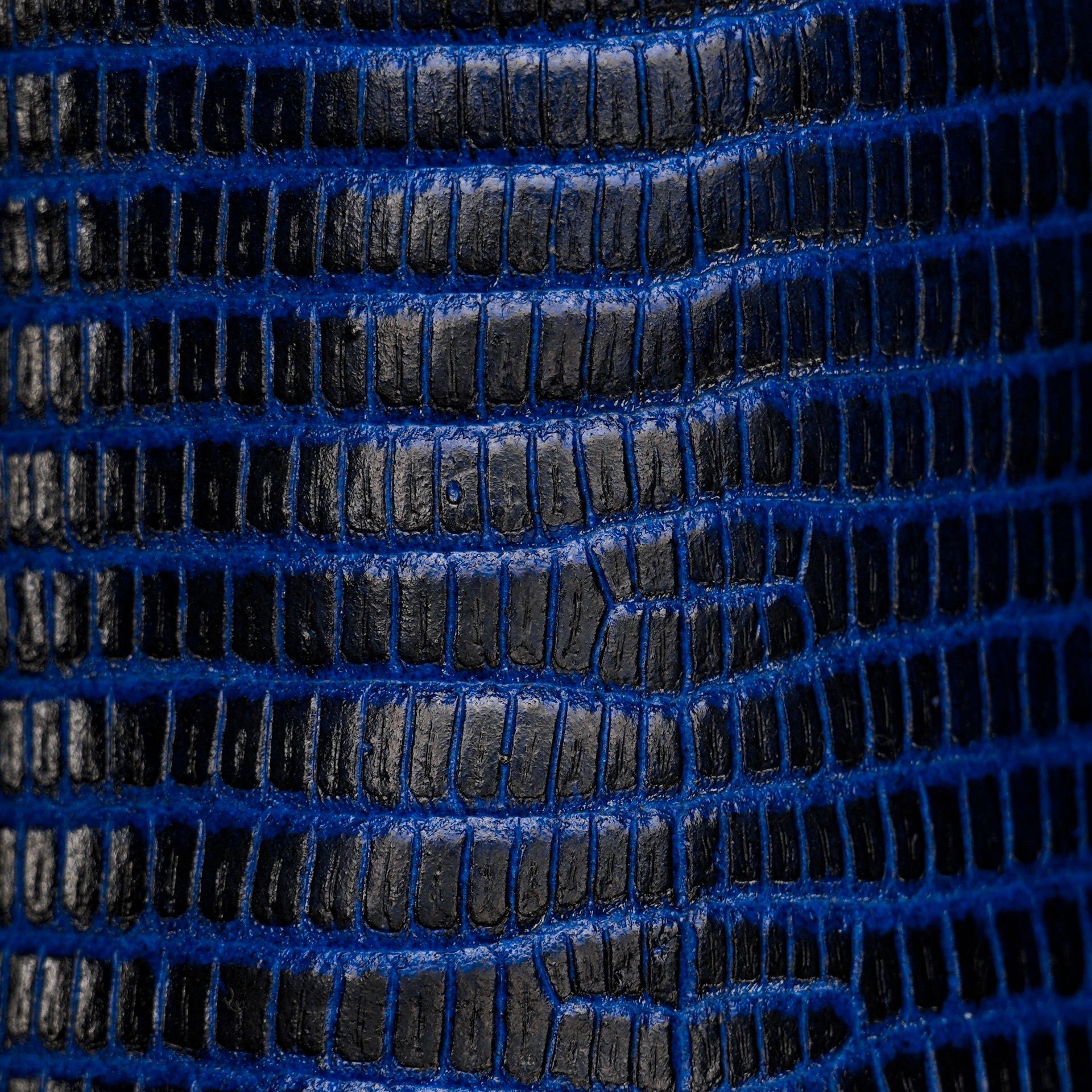 Black/Blue Lizard – Square Toe - Image 4