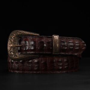Brown Caiman Belt