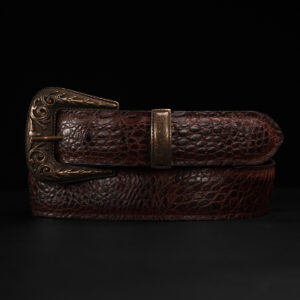Brown Caiman Belt