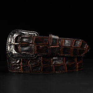 Cognac Alligator Belt
