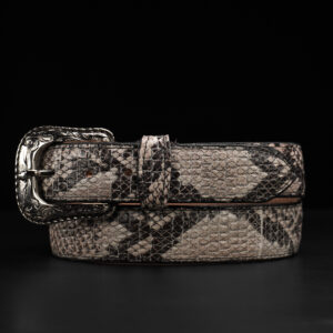 Natural Python Belly Belt