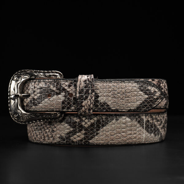 Natural Python Belly Belt