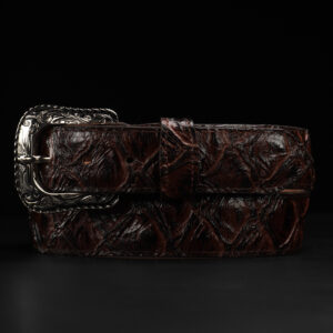 Brown Fish Pirarucu Belt