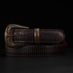 Brown Lizard Belt