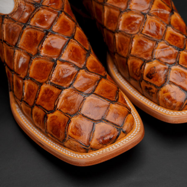 Honey Fish Scale – Square Toe - Image 3