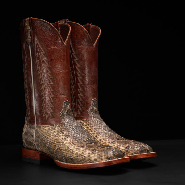 Genuine Rattlesnake - Square Toe (Made In USA)