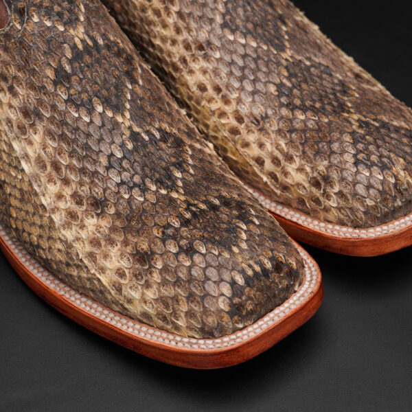 Genuine Rattlesnake - Square Toe (Made In USA) - Image 3
