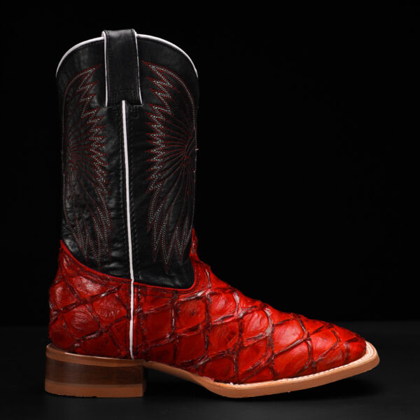 Red Pirarucu – Square Toe - Image 2
