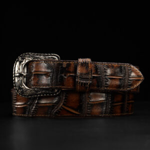 Honey Alligator Belt