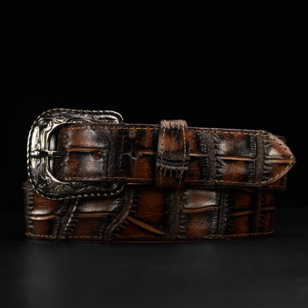 Honey Alligator Belt