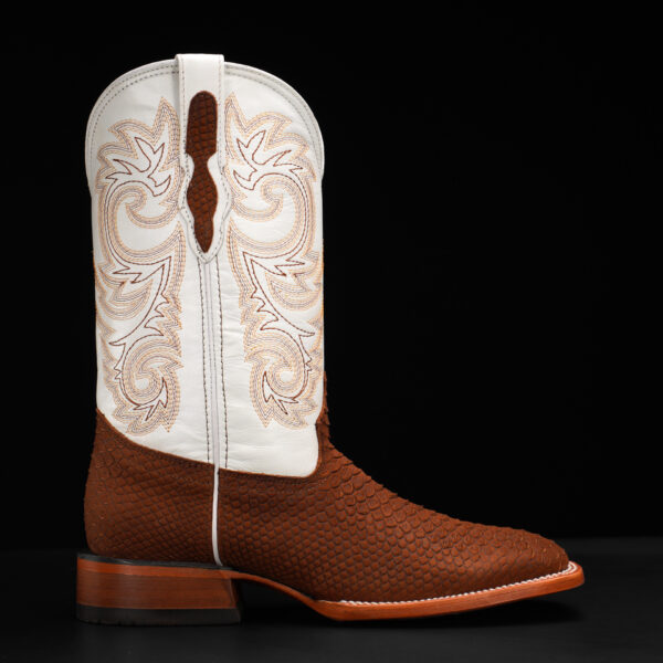 Matte Honey Python – Square Toe - Image 2