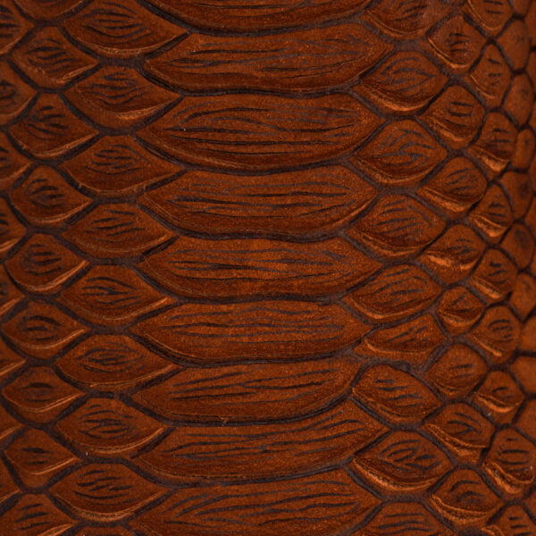 Matte Honey Python – Square Toe - Image 4