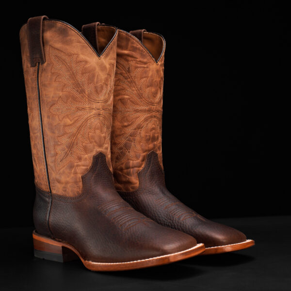 Brown Bullhide – Square Toe