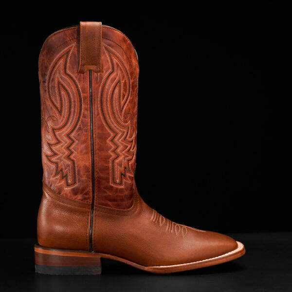Cognac Bullhide – Square Toe - Image 2