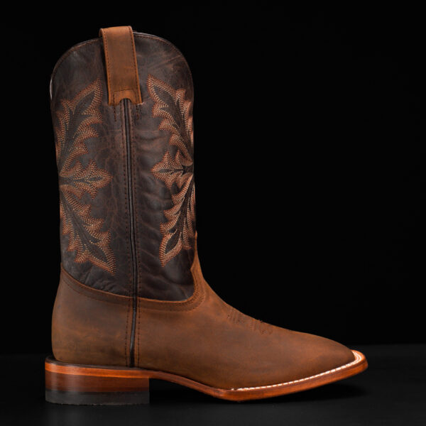Natural Brown Cowhide – Square Toe - Image 2