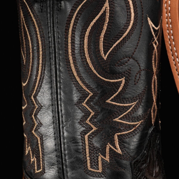 "ALL IN" Black/Tan Safari – Square Toe - Image 2
