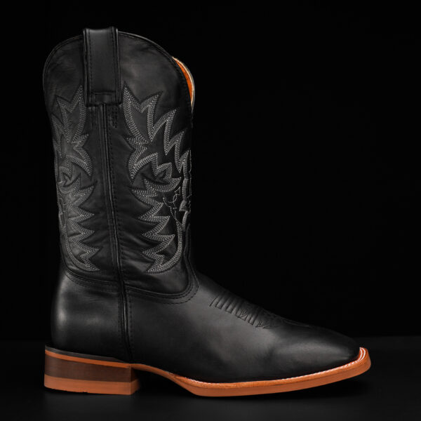 Black Cowhide – Square Toe - Image 2