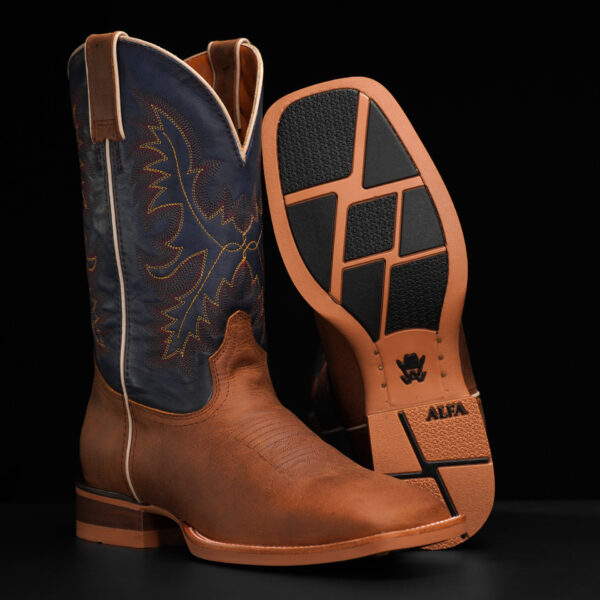 Tan Cowhide – Square Toe