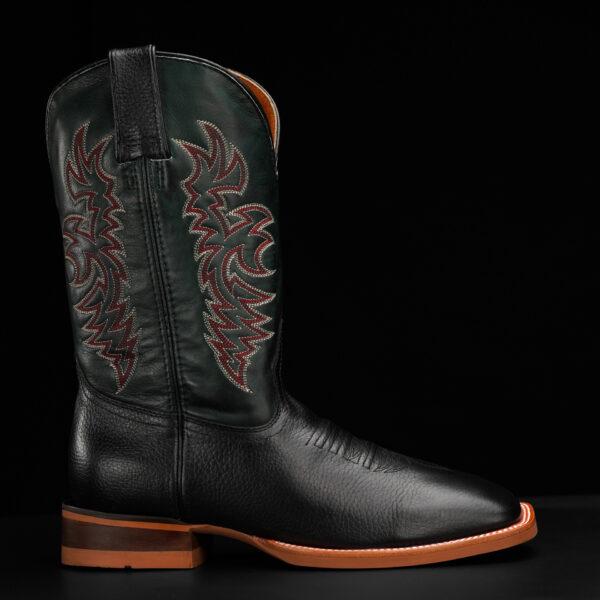 Black Bull Neck - Square Toe - Image 2