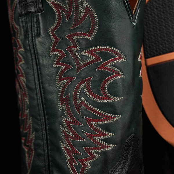 Black Bull Neck - Square Toe - Image 3