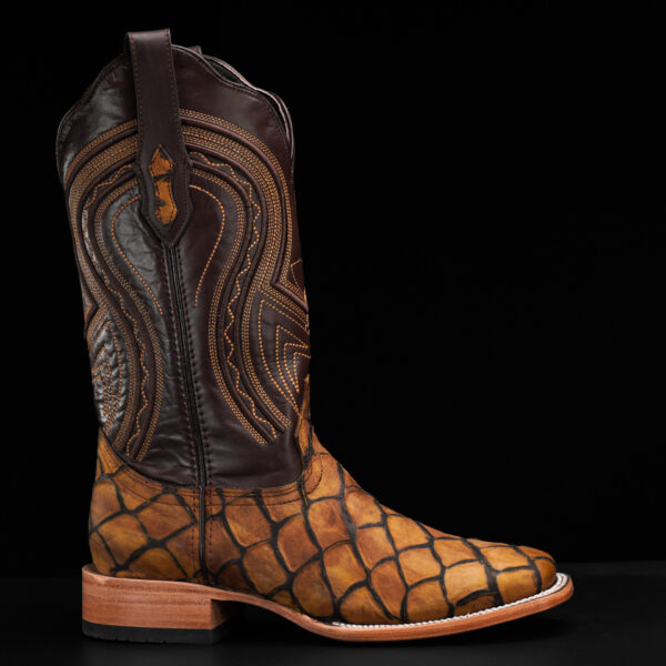 Honey Fish Scale – Square Toe - Image 2