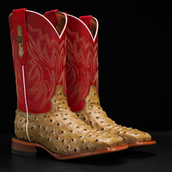 Orix Ostrich – Square Toe