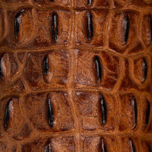 Honey Caiman Horn Back- Square Toe - Image 4