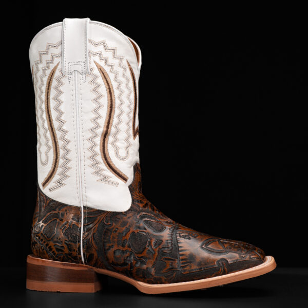 "The Dead Man’s Hand" Tan Safari – Square Toe - Image 2