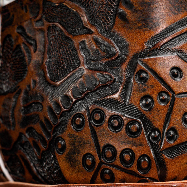 "The Dead Man’s Hand" Tan Safari – Square Toe - Image 6