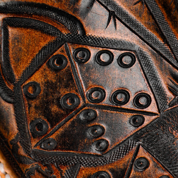"The Dead Man’s Hand" Tan Safari – Square Toe - Image 8