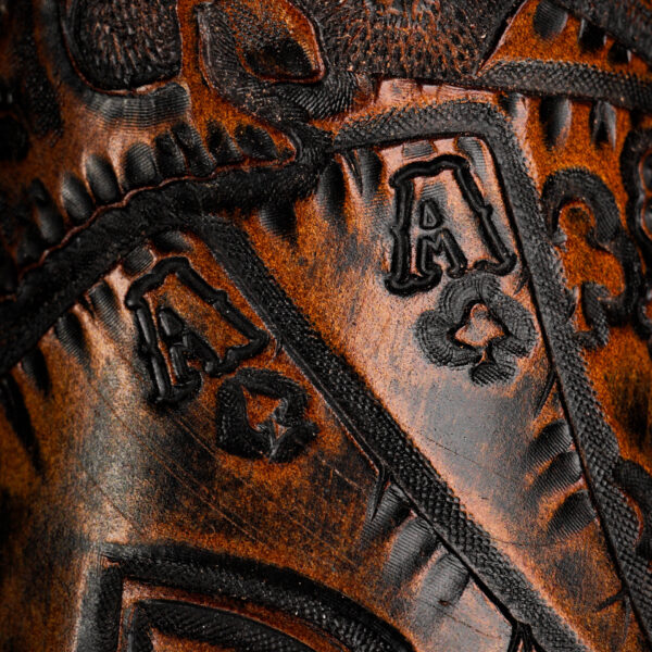 "The Dead Man’s Hand" Tan Safari – Square Toe - Image 5