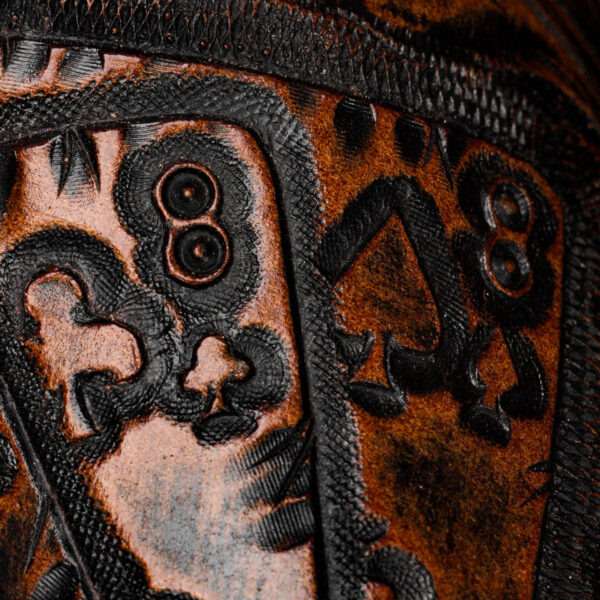 "The Dead Man’s Hand" Tan Safari – Square Toe - Image 9