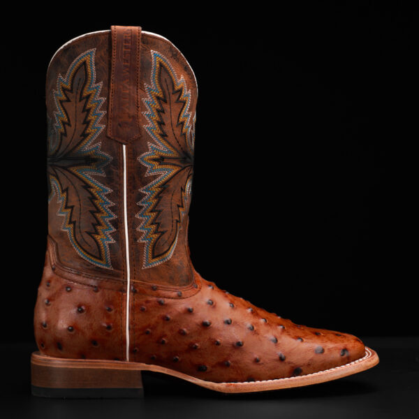 Cognac Ostrich – Square Toe - Image 2