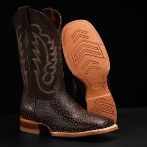 Brown Bull Neck - Square Toe