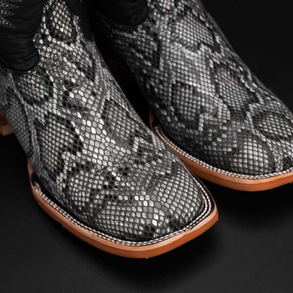Natural Python Belly – Square Toe - Image 3