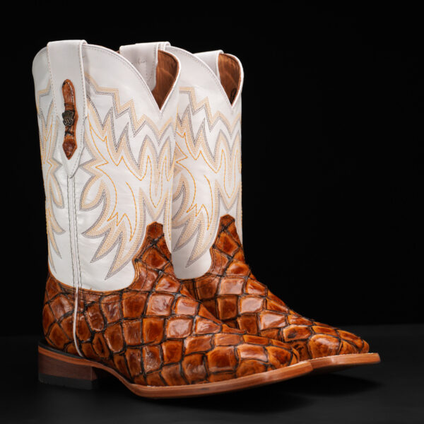 Honey Fish Scale – Square Toe