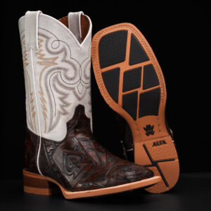 “The Gambler” Maroon – Square Toe