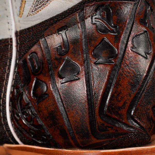 “The Gambler” Maroon – Square Toe - Image 10