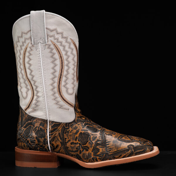 "The Dead Man’s Hand" Tan Safari – Square Toe - Image 2