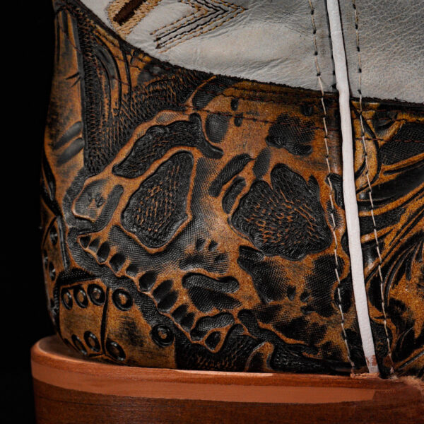 "The Dead Man’s Hand" Tan Safari – Square Toe - Image 4