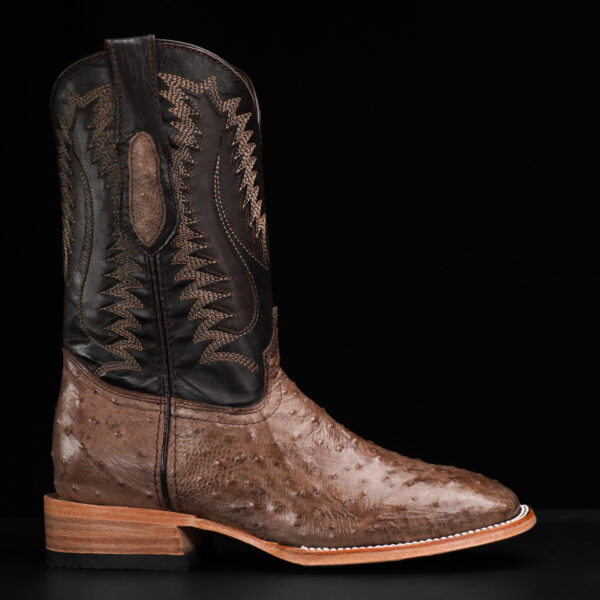 AUTHENTIC Mink Ostrich – Square Toe - Image 2