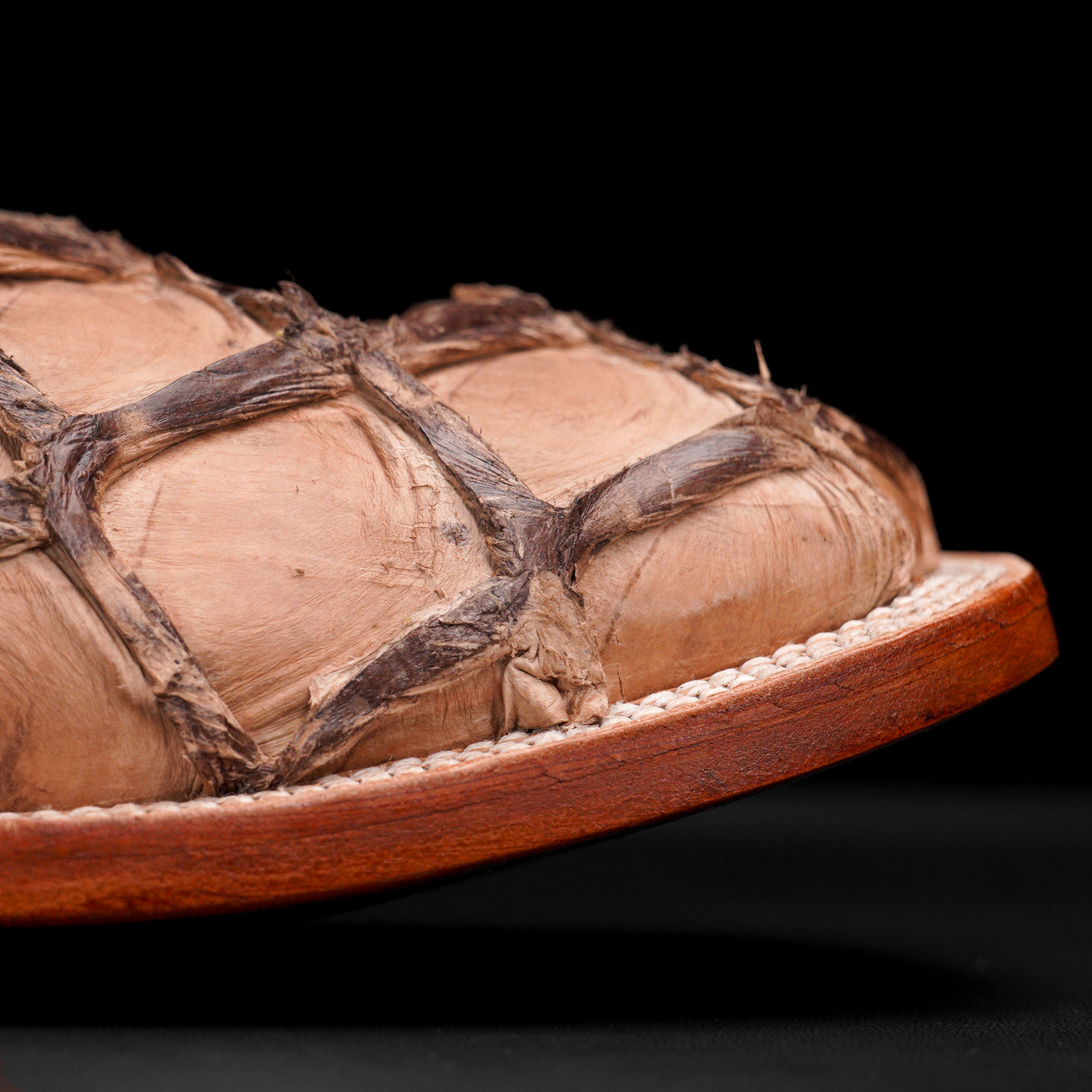 Genuine Camel Chocolate ST Pirarucu - Square Toe (FREE Belt) - Image 6